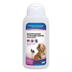 FRANCODEX Shampooing antiparasitaire pour chiens et chats