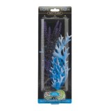 Plante artificielle pour aquarium REEF ONE EasyPlant bleue/mauve